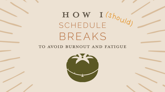 Why it's Important to Schedule Breaks