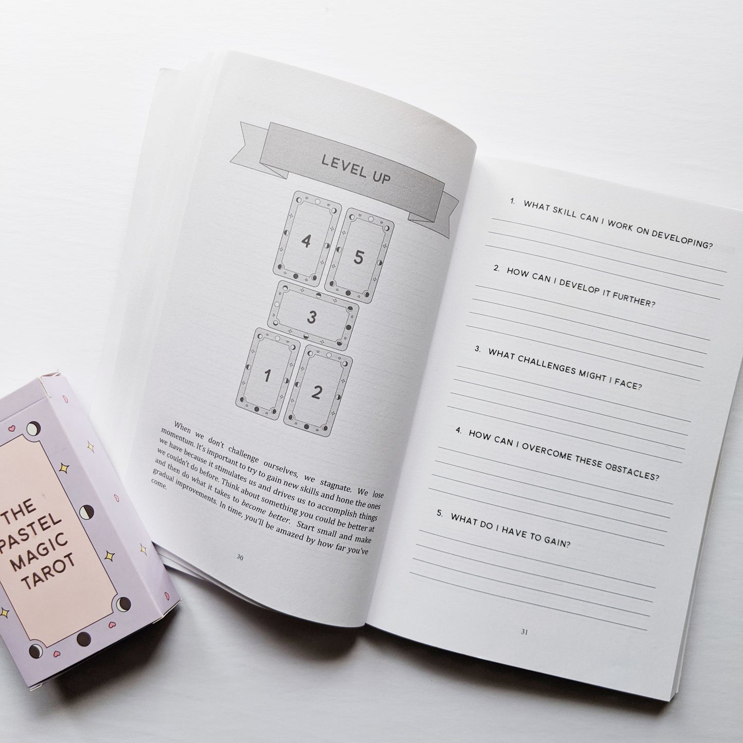 BUNDLE: The Pastel Magic Tarot Third Edition PLUS the Pastel Magic Book of Tarot Spreads