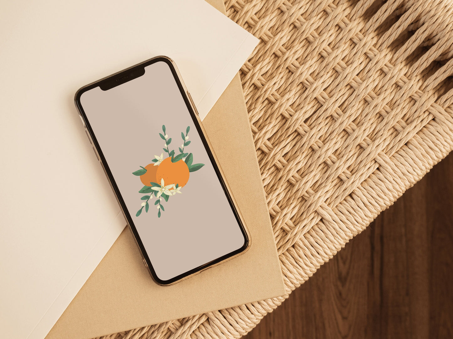 Phone Wallpaper - Oranges